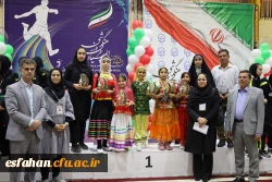 بیست و چهارمین المپیاد فرهنگی ورزشی  بخش خواهران با اختتامییه رشته های والیبال و فوتسال به پایان رسید. 14