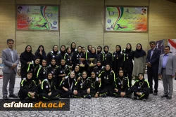 بیست و چهارمین المپیاد فرهنگی ورزشی  بخش خواهران با اختتامییه رشته های والیبال و فوتسال به پایان رسید. 15