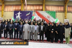 بیست و چهارمین المپیاد فرهنگی ورزشی  بخش خواهران با اختتامییه رشته های والیبال و فوتسال به پایان رسید. 10