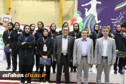 بیست و چهارمین المپیاد فرهنگی ورزشی  بخش خواهران با اختتامییه رشته های والیبال و فوتسال به پایان رسید. 11