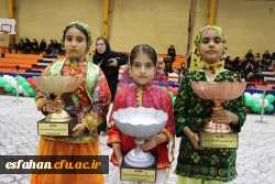 بیست و چهارمین المپیاد فرهنگی ورزشی  بخش خواهران با اختتامییه رشته های والیبال و فوتسال به پایان رسید. 12