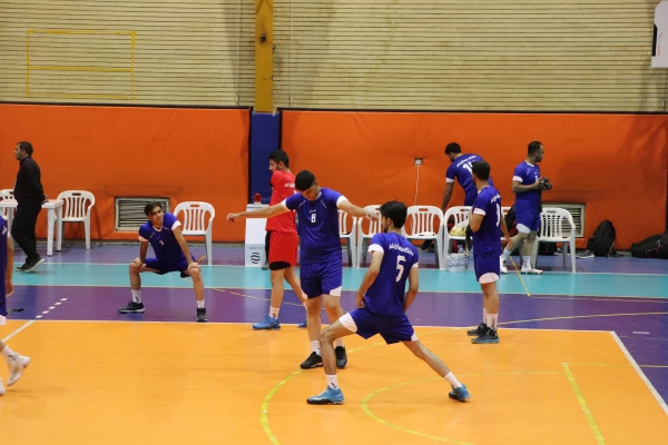 آغاز مسابقات والیبال 3