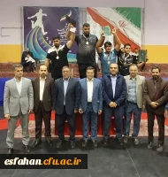 مراسم اهدای مدال پنج وزن دوم مسابقات کشتی بیست و چهارمین دوره المپیاد فرهنگی ورزشی دانشجو معلمان پسر دانشگاه فرهنگیان کل کشور 4