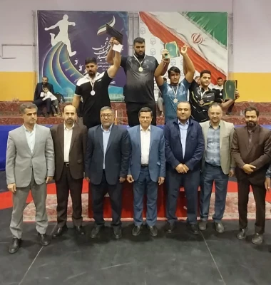 مراسم اهدای مدال پنج وزن دوم مسابقات کشتی بیست و چهارمین دوره المپیاد فرهنگی ورزشی دانشجو معلمان پسر دانشگاه فرهنگیان کل کشور 4