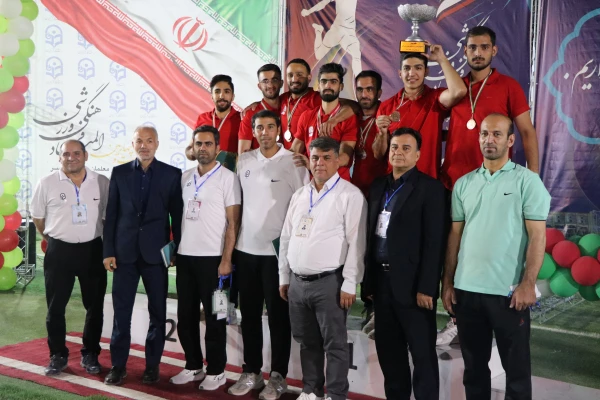 مراسم اختتامیه و اهدای مدال سه نفر برتر مسابقات دومیدانی بیست و چهارمین دوره المپیاد فرهنگی ورزشی دانشجو معلمان پسر دانشگاه فرهنگیان کل کشور 2