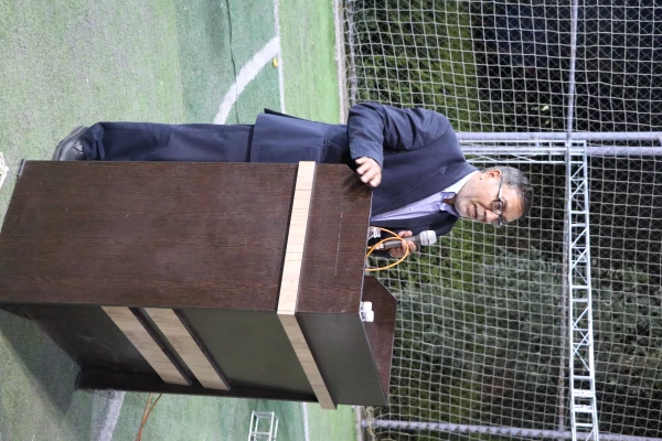 مراسم اختتامیه و اهدای مدال سه نفر برتر مسابقات دومیدانی بیست و چهارمین دوره المپیاد فرهنگی ورزشی دانشجو معلمان پسر دانشگاه فرهنگیان کل کشور 10