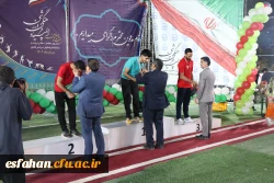مراسم اختتامیه و اهدای مدال سه نفر برتر مسابقات دومیدانی بیست و چهارمین دوره المپیاد فرهنگی ورزشی دانشجو معلمان پسر دانشگاه فرهنگیان کل کشور 11
