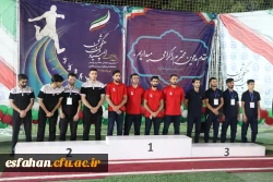 مراسم اختتامیه و اهدای مدال سه نفر برتر مسابقات دومیدانی بیست و چهارمین دوره المپیاد فرهنگی ورزشی دانشجو معلمان پسر دانشگاه فرهنگیان کل کشور 21