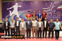 مراسم اختتامیه و اهدای مدال نفرات برتر رشته تنیس روی میز پسران در بیست و چهارمین المپیاد فرهنگی ورزشی دانشگاه فرهنگیان 3