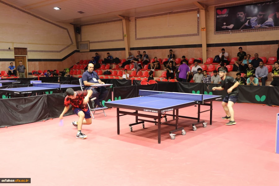 مراسم اختتامیه و اهدای مدال نفرات برتر رشته تنیس روی میز پسران در بیست و چهارمین المپیاد فرهنگی ورزشی دانشگاه فرهنگیان 12