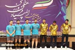 مراسم اختتامیه و اهدای مدال نفرات برتر رشته تنیس روی میز پسران در بیست و چهارمین المپیاد فرهنگی ورزشی دانشگاه فرهنگیان 16