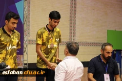 مراسم اختتامیه و اهدای مدال نفرات برتر رشته تنیس روی میز پسران در بیست و چهارمین المپیاد فرهنگی ورزشی دانشگاه فرهنگیان 19