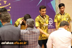 مراسم اختتامیه و اهدای مدال نفرات برتر رشته تنیس روی میز پسران در بیست و چهارمین المپیاد فرهنگی ورزشی دانشگاه فرهنگیان 37