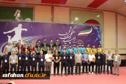 مراسم اختتامیه و اهدای مدال نفرات برتر رشته تنیس روی میز پسران در بیست و چهارمین المپیاد فرهنگی ورزشی دانشگاه فرهنگیان 2