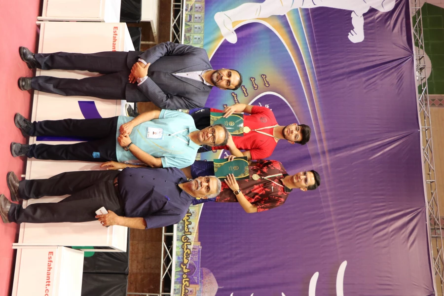 مراسم اختتامیه و اهدای مدال نفرات برتر رشته تنیس روی میز پسران در بیست و چهارمین المپیاد فرهنگی ورزشی دانشگاه فرهنگیان 4