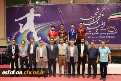 مراسم اختتامیه و اهدای مدال نفرات برتر رشته تنیس روی میز پسران در بیست و چهارمین المپیاد فرهنگی ورزشی دانشگاه فرهنگیان 13