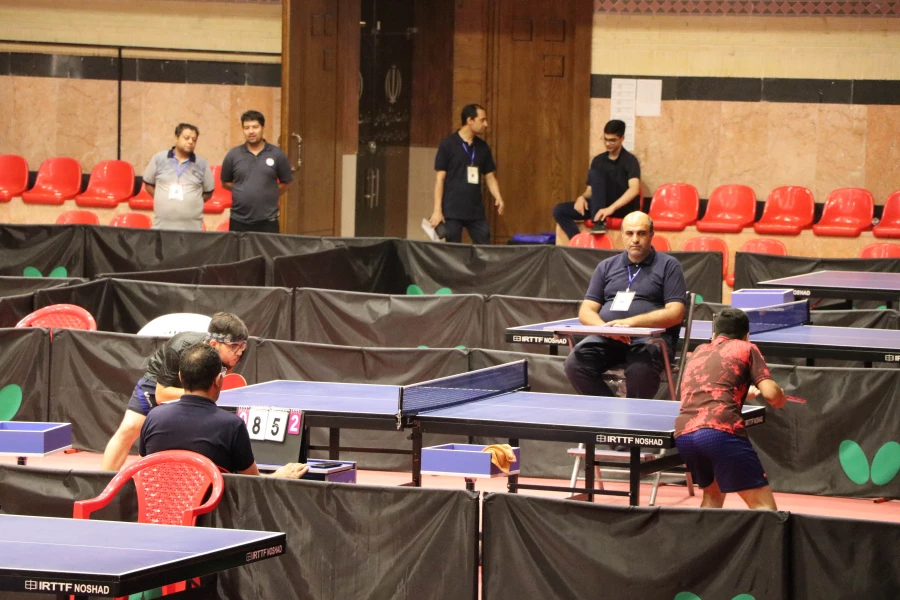 مراسم اختتامیه و اهدای مدال نفرات برتر رشته تنیس روی میز پسران در بیست و چهارمین المپیاد فرهنگی ورزشی دانشگاه فرهنگیان 21