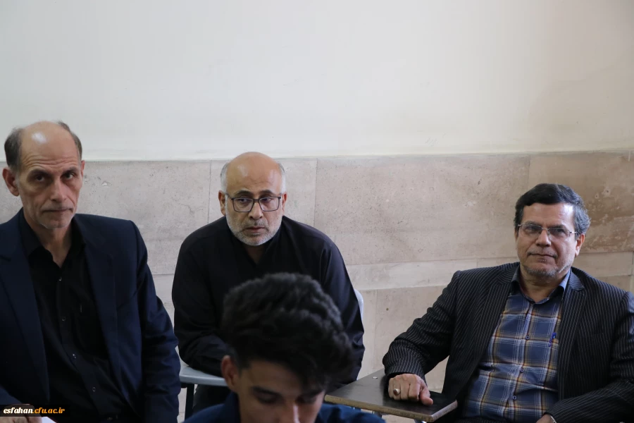 بازدید دکتر ابراهیمی مدیر کل آموزش و پرورش استان اصفهان در حاشیه فرآیند مصاحبه داوطلبان دانشگاه فرهنگیان استان اصفهان 9