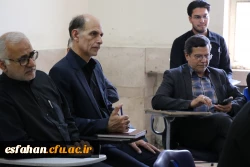 بازدید دکتر ابراهیمی مدیر کل آموزش و پرورش استان اصفهان در حاشیه فرآیند مصاحبه داوطلبان دانشگاه فرهنگیان استان اصفهان 12