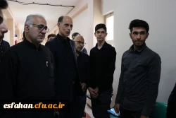 بازدید دکتر ابراهیمی مدیر کل آموزش و پرورش استان اصفهان در حاشیه فرآیند مصاحبه داوطلبان دانشگاه فرهنگیان استان اصفهان 15