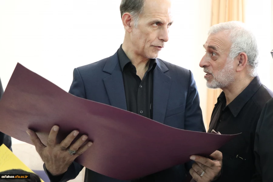 بازدید دکتر ابراهیمی مدیر کل آموزش و پرورش استان اصفهان در حاشیه فرآیند مصاحبه داوطلبان دانشگاه فرهنگیان استان اصفهان 18