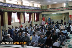 مراسم غبار روبی و عطر افشانی مزار مطهر شهدای گمنام پردیس شهید باهنر به مناسبت هفته دفاع مقدس و آغاز سال تحصیلی 4