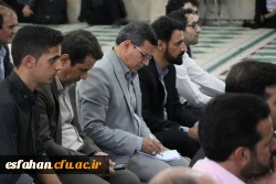 مراسم غبار روبی و عطر افشانی مزار مطهر شهدای گمنام پردیس شهید باهنر به مناسبت هفته دفاع مقدس و آغاز سال تحصیلی 10