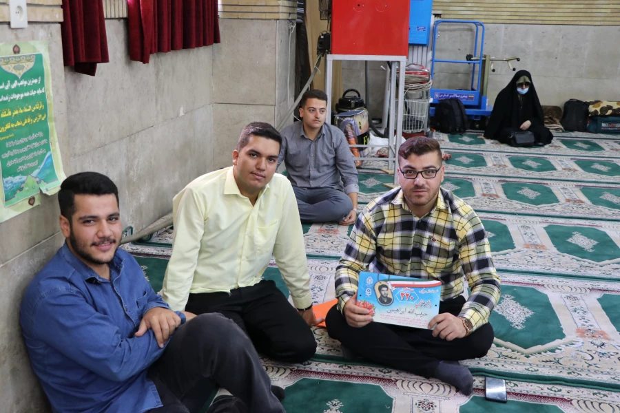 مراسم غبار روبی و عطر افشانی مزار مطهر شهدای گمنام پردیس شهید باهنر به مناسبت هفته دفاع مقدس و آغاز سال تحصیلی 13