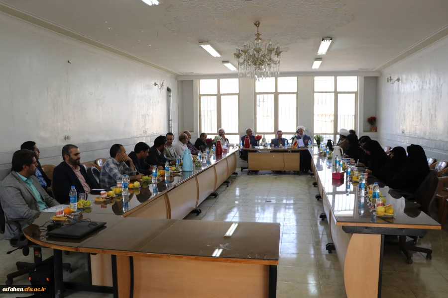 جلسه ستاد اقامه نماز و بازدید میدانی از اقدامات انجام شده از مرکز شهید آیت نجف آباد 2