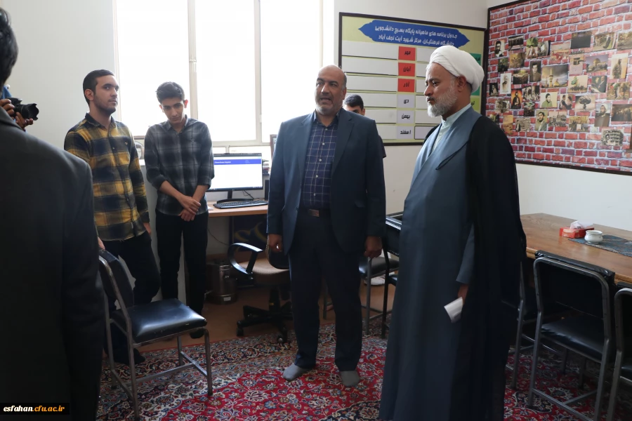 جلسه ستاد اقامه نماز و بازدید میدانی از اقدامات انجام شده از مرکز شهید آیت نجف آباد 4