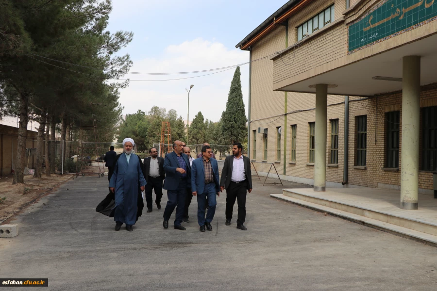 جلسه ستاد اقامه نماز و بازدید میدانی از اقدامات انجام شده از مرکز شهید آیت نجف آباد 9