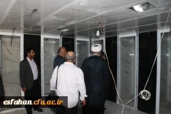 جلسه ستاد اقامه نماز و بازدید میدانی از اقدامات انجام شده از مرکز شهید آیت نجف آباد 13