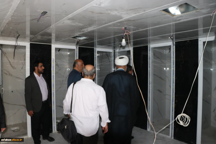 جلسه ستاد اقامه نماز و بازدید میدانی از اقدامات انجام شده از مرکز شهید آیت نجف آباد 13