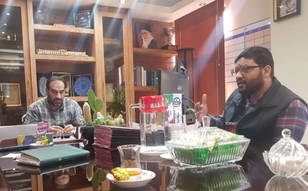 جلسه ریاست و معاونین دانشگاه فرهنگیان استان اصفهان با شهردار و معاونین شهرداری منطقه 7 اصفهان 6