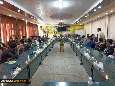 در سالن جلسات پردیس شهید باهنر برگزار گردید:

طوفان الاقصی و بررسی و تحلیل مسایل فلسطین 