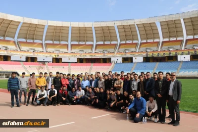 بازدید از موزه تیم فوتبال سپاهان و ورزشگاه نقش جهان اصفهان 