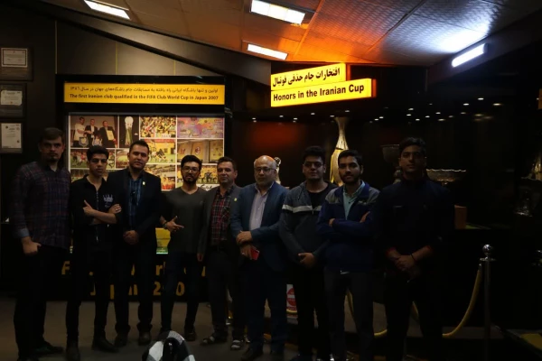 بازدید از موزه تیم فوتبال سپاهان و ورزشگاه نقش جهان اصفهان  5
