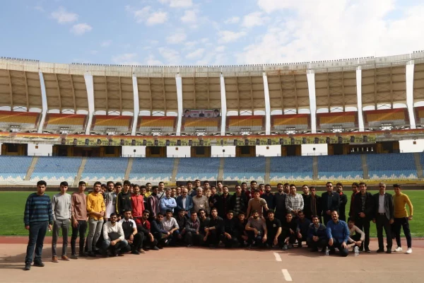 بازدید از موزه تیم فوتبال سپاهان و ورزشگاه نقش جهان اصفهان  8