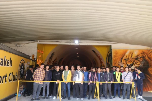 بازدید از موزه تیم فوتبال سپاهان و ورزشگاه نقش جهان اصفهان  9