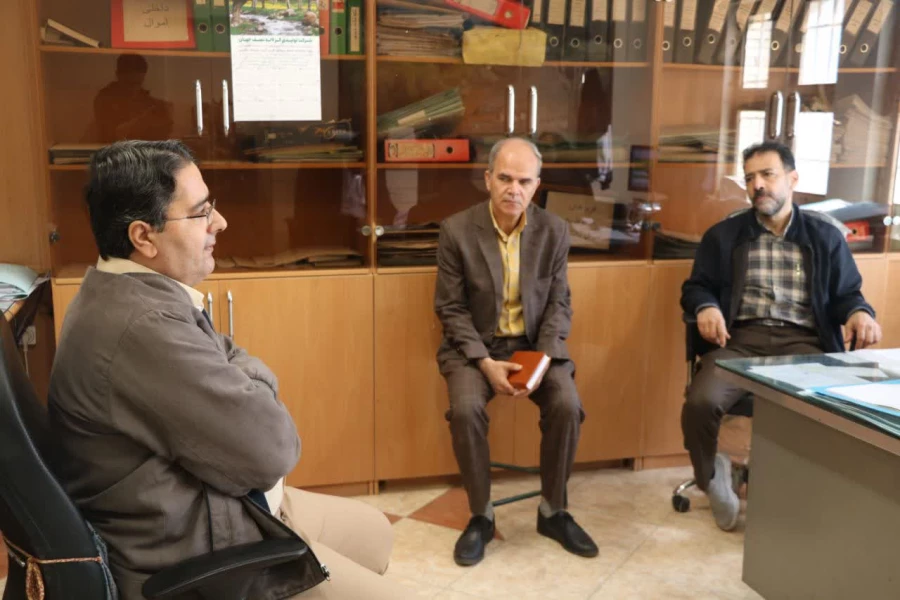 بازدید تیم مدیریت استان از پردیس شهید باهنر  5