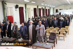 نشست صمیمی رئیس و مسئولین دانشگاه فرهنگیان استان اصفهان با دانشجویان مرکز شهید آیت نجف آباد 2