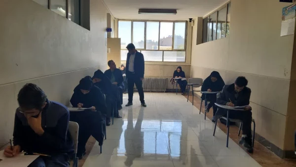 برگزاری آزمون پایانی پودمان یک مهارت آموزان ماده 28 3