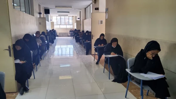 برگزاری آزمون پایانی پودمان یک مهارت آموزان ماده 28 4