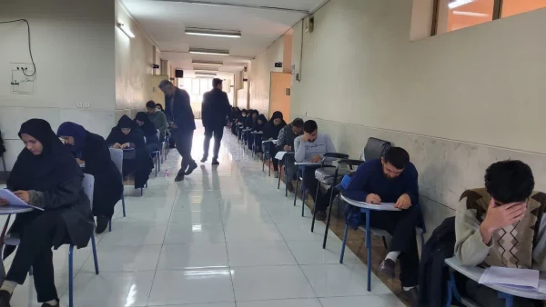 برگزاری آزمون پایانی پودمان یک مهارت آموزان ماده 28 5