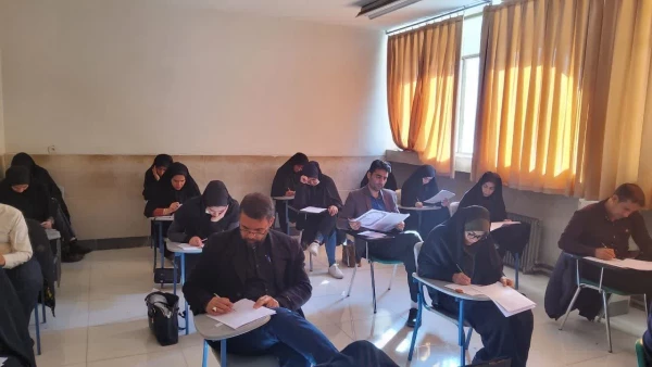 برگزاری آزمون پایانی پودمان یک مهارت آموزان ماده 28 6