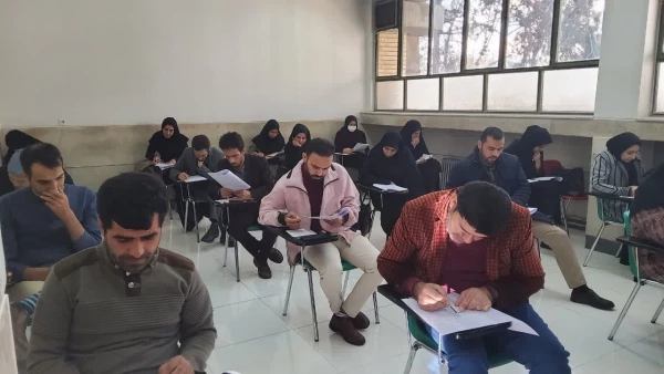 برگزاری آزمون پایانی پودمان یک مهارت آموزان ماده 28 7