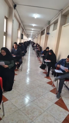 برگزاری آزمون پایانی پودمان یک مهارت آموزان ماده 28 9