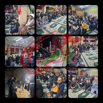 مراسم آئینی-سنتی تعزیه شهادت حضرت علی اکبر (ع) و گوشه ی شهادت غلام ترک 2