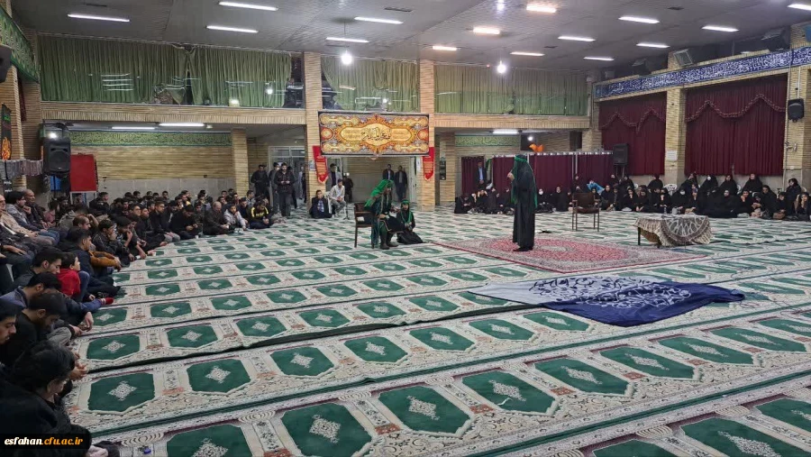 مراسم آئینی-سنتی تعزیه شهادت حضرت علی اکبر (ع) و گوشه ی شهادت غلام ترک 2