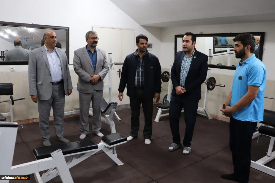 افتتاحیه سالن بدنسازی دانشگاه فرهنگیان مرکز شهید دکتر آیت نجف آباد 3